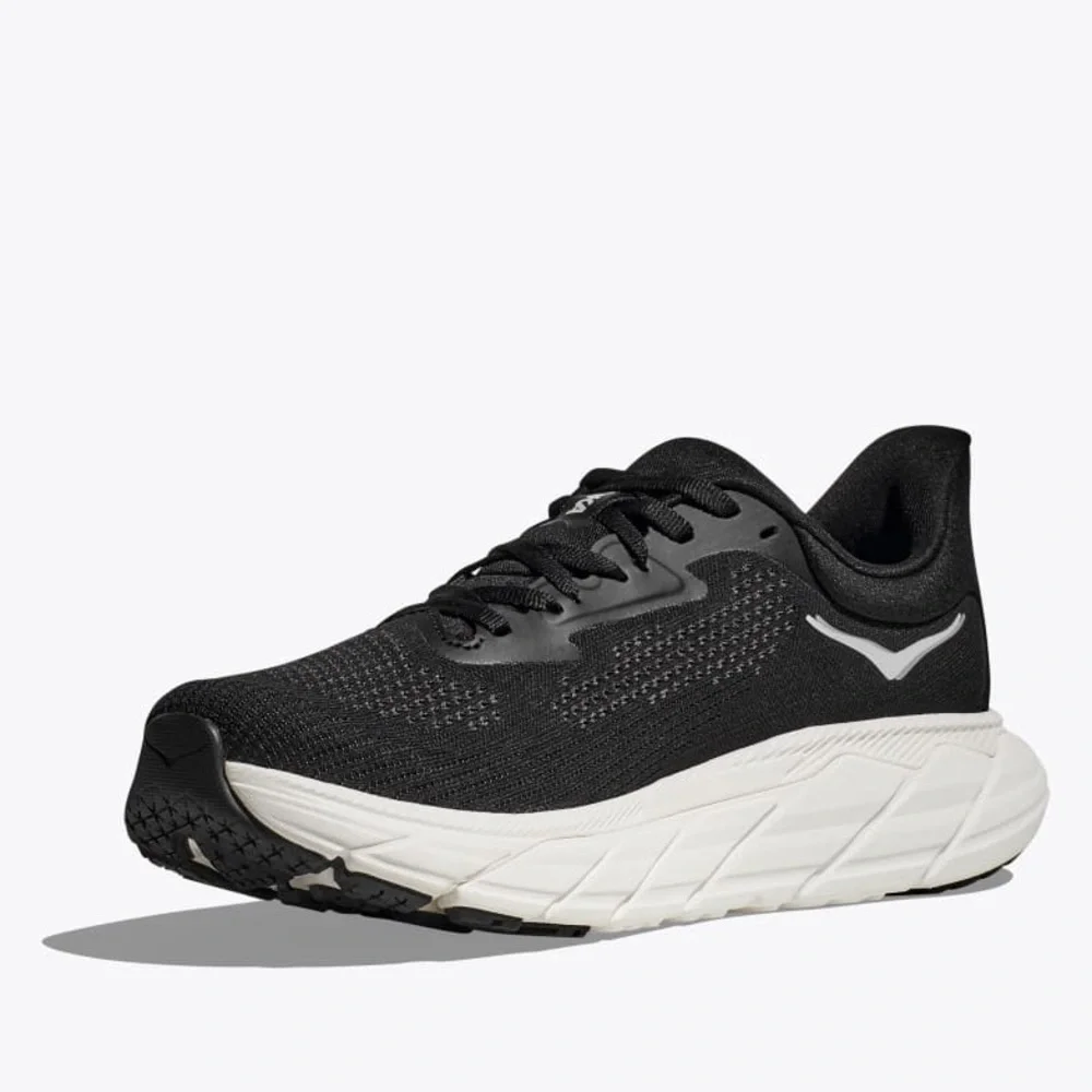 HOKA Men's Arahi 7 Stability Shoe Black & White Size 13D NEW - Picture 2 of 14